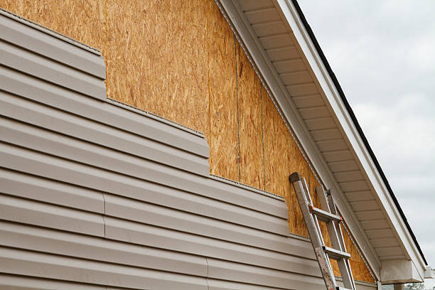 Professional Siding Repair technician working in Elizabeth City, NC
